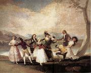 Francisco Goya La Gallina Ciega Germany oil painting artist